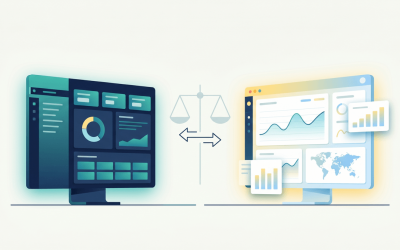 Power BI and Google Looker Studio logo - Allston Yale