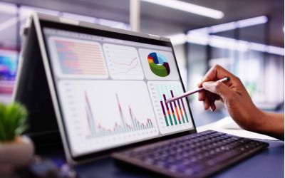 Data visualization and reporting with tablet - Allston Yale