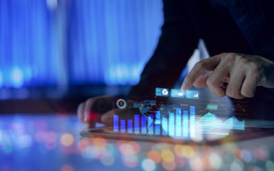 Data Analytics charts from a tablet - Allston Yale