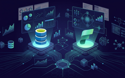 Microsoft Fabric and Azure SQL logo - Allston Yale