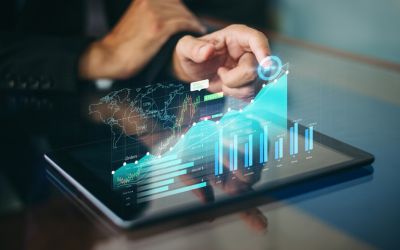 Data Analytics charts from a tablet - Allston Yale