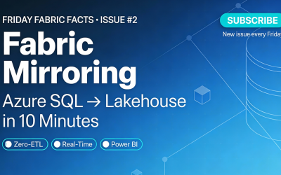 Fabric's New Mirroring Feature: Azure SQL → Lakehouse in 10 Minutes - Allston Yale